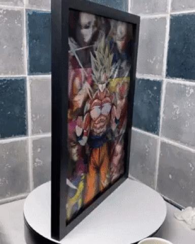 3D Poster Saiyan Evolution NovaPoster™